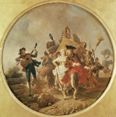De vuelta de la boda de Nicolas Antoine Taunay